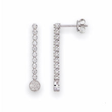 Load image into Gallery viewer, Evening Diamond Earring in 18K White Gold
