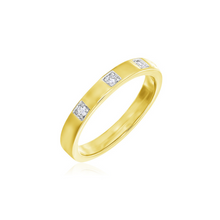 Load image into Gallery viewer, Diamonds Dots 0.06carats available in 9K 14K and 18K Yellow Gold
