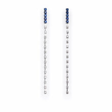 Load image into Gallery viewer, PS I Love You Blue Sapphire Blue sapphire with Diamonds in 18K White Gold
