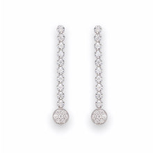 Load image into Gallery viewer, Evening Diamond Earring in 18K White Gold
