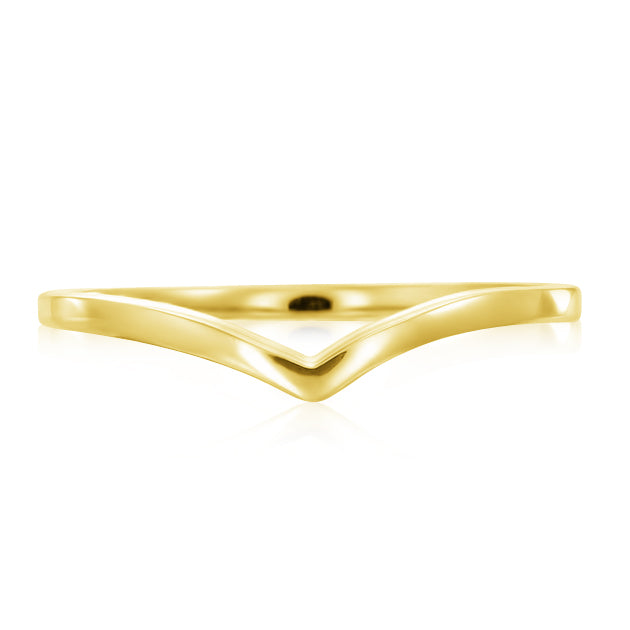 Unique Gold Band 1mm available in 18K 14K 9K Yellow Gold