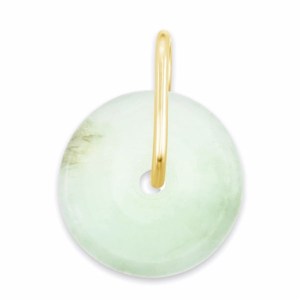 Everyday Jade Pendant in 9K Yellow Gold